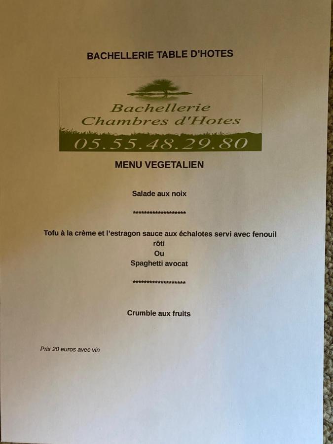 Bachellerie Bed & Breakfast Cheronnac Luaran gambar